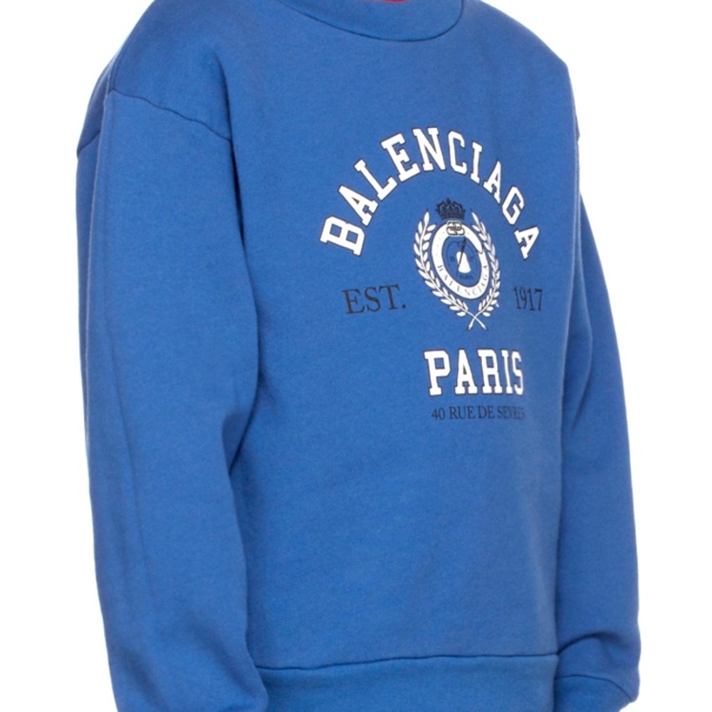 Brand NEW WITH TAGS!! Balenciaga logo sweat shirt 6year old.